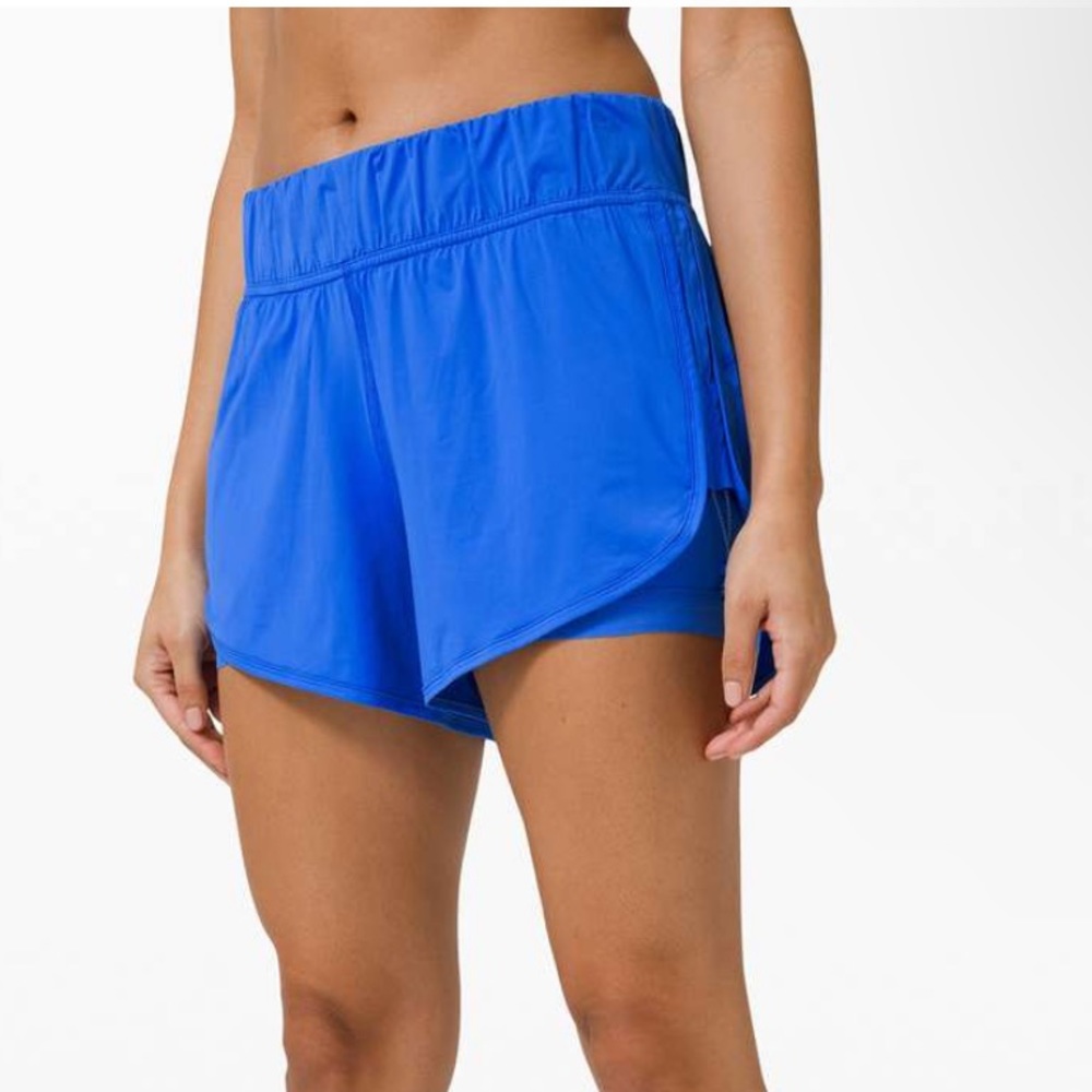 Lululemon High Rise Strides Ahead Shorts 4”